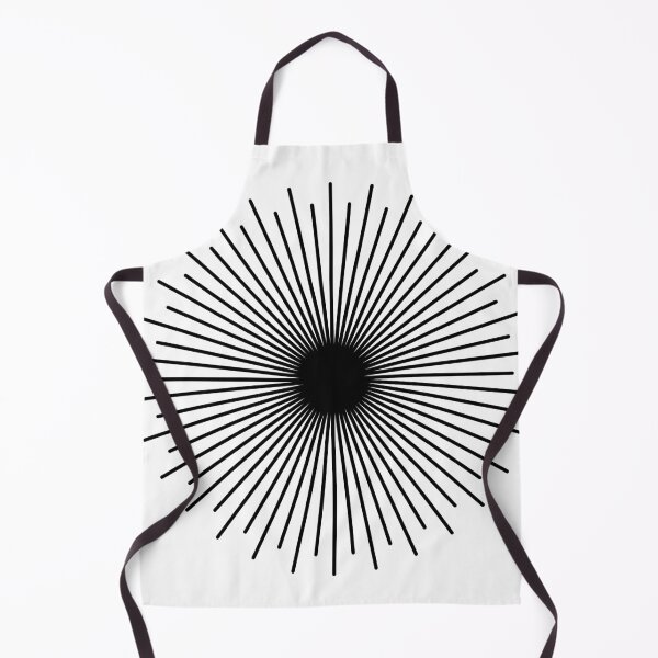 Item preview, Star Burst Black and White Graphic designed and sold by ellenhenry.