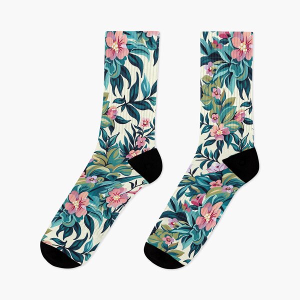 Item preview, Tropical Floral Paradise Pattern designed and sold by CleverboyDsgns.