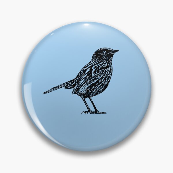 Item preview, Striated Fieldwren Black Design  designed and sold by designsasstultd.