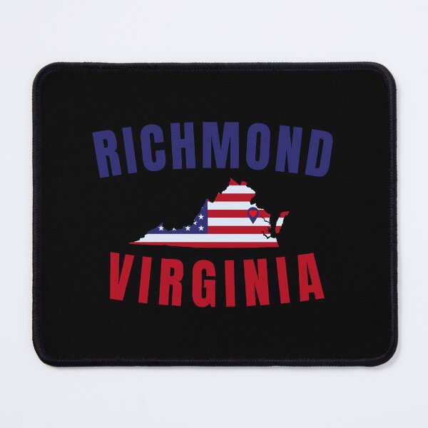 Item preview, Richmond Virginia RVA American Flag Heart designed and sold by Pati-Design.