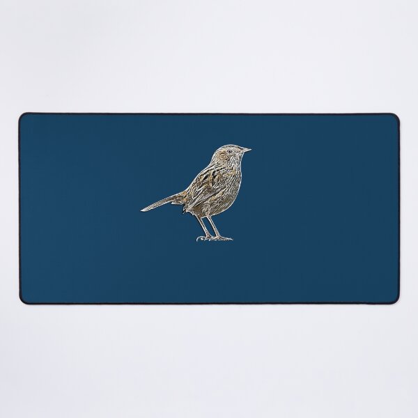 Item preview, Striated Fieldwren White Alternate Design  designed and sold by designsasstultd.