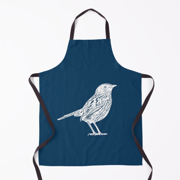 Item preview, Striated Fieldwren White Design  designed and sold by designsasstultd.