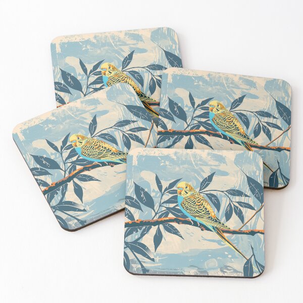 Item preview, Budgerigar designed and sold by happydadart.