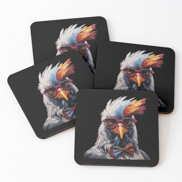 Item preview, Cool rooster with bow tie, gift for farmers designed and sold by Andrea-Design.