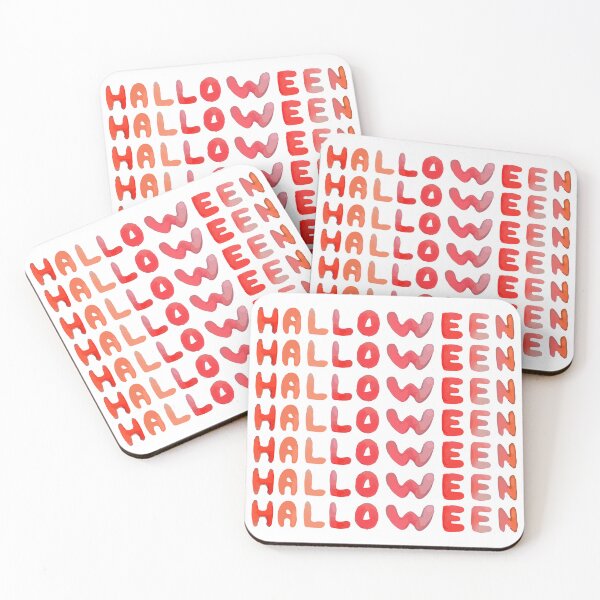 Item preview, Halloween hand lettering designed and sold by aikdreams.