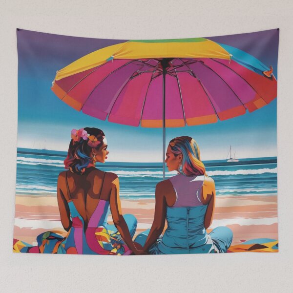 Item preview, Friends in the sun. designed and sold by tatty58.