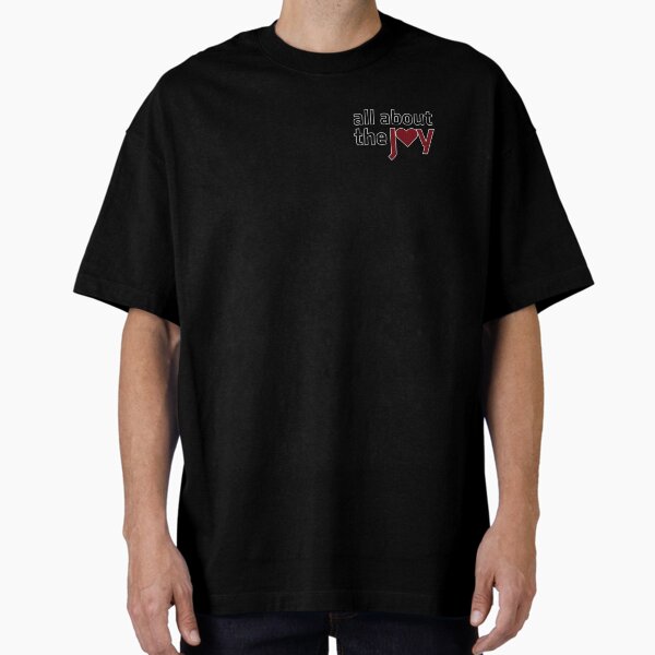 All About The Joy Logo Podcast Livestream BLK Oversized T-Shirt