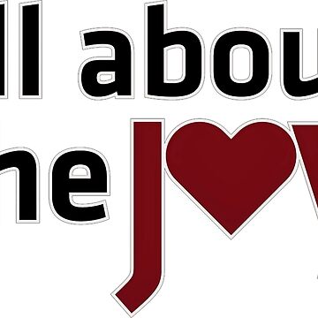 Artwork thumbnail, All About The Joy Logo Podcast Livestream BLK by carmenlezeth