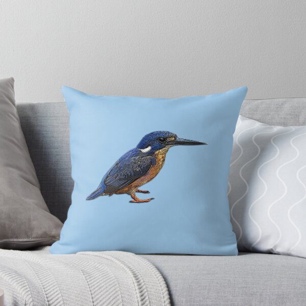 Item preview, Azure Kingfisher Color Design  designed and sold by designsasstultd.