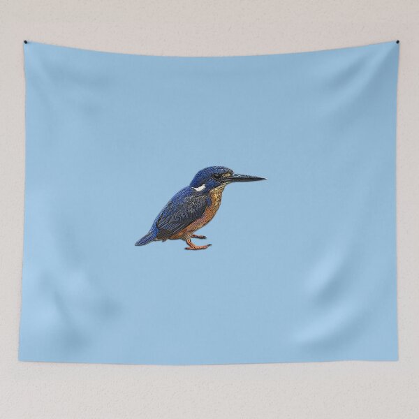 Item preview, Azure Kingfisher Color Design  designed and sold by designsasstultd.