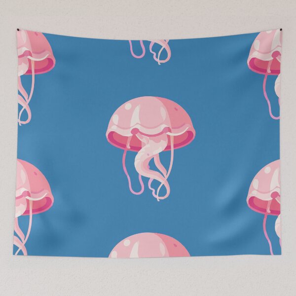 Item preview, Jellyfish pink in the sea designed and sold by Simon-m-s.