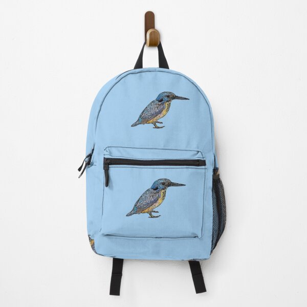 Item preview, Azure Kingfisher Black Alternate Design designed and sold by designsasstultd.