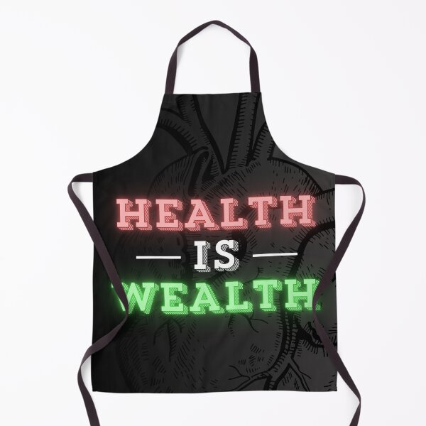 Item preview, Health is Wealth Men's Motivational Poster designed and sold by SantisLab.