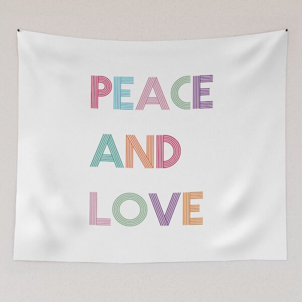 Item preview, Peace and Love designed and sold by Loreman.