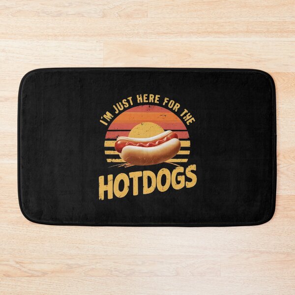 Item preview, I'm Just Here For The Hotdogs designed and sold by HeadTurningArt.