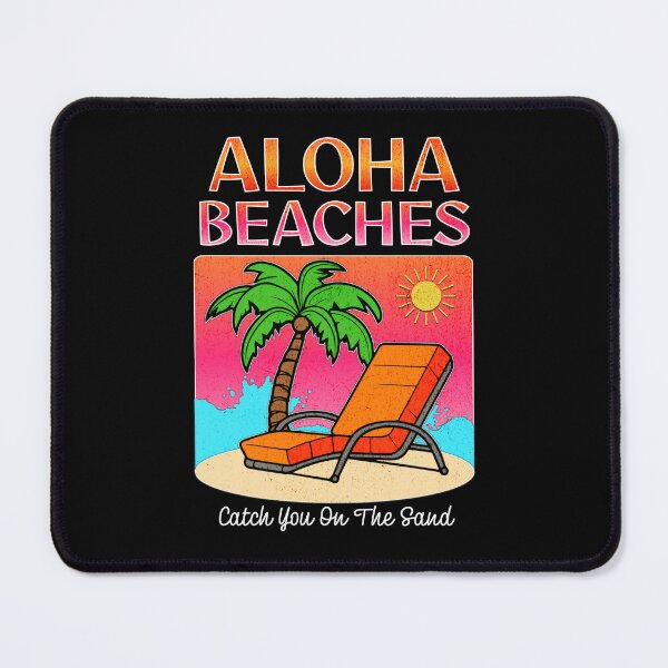Item preview, Aloha Beaches Funny Retro Summer Beach Vacation designed and sold by Got2BSnazzy.