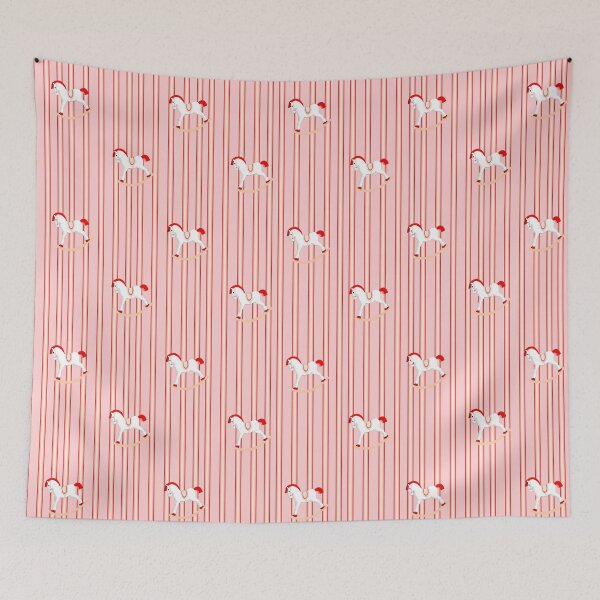 Item preview, LOVE FOR STRIPES AND HORSES BLUSHING RED designed and sold by Antisocial Creatives.
