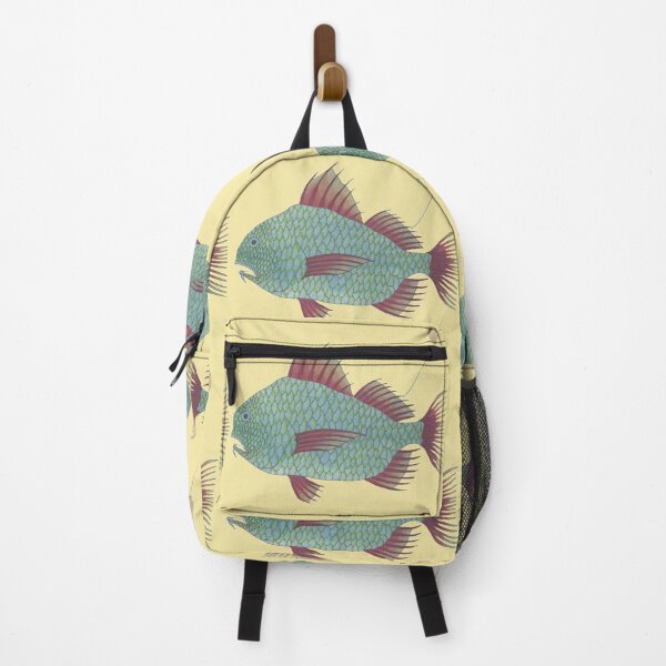 Item preview, Orange-Finned Fish with Yellow Balloon designed and sold by KakiDimock.
