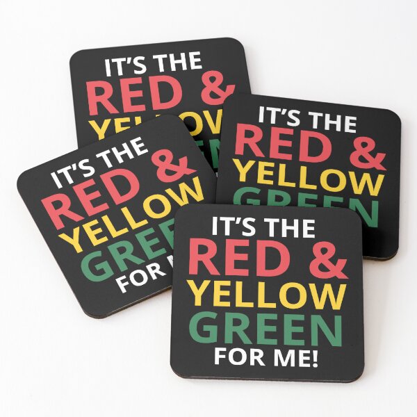 Item preview, It's The Red & Yellow Green For Me designed and sold by OMG Outfits .