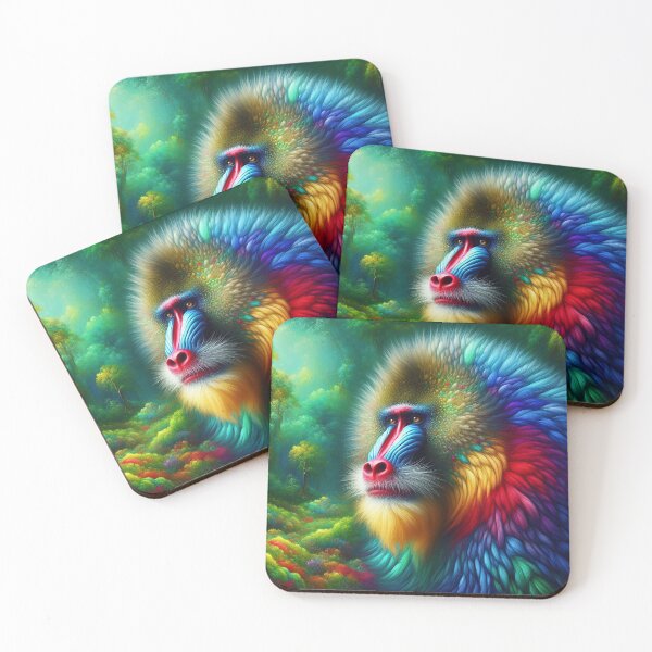 Item preview, Colorful jungle designed and sold by Cerberus-Art.