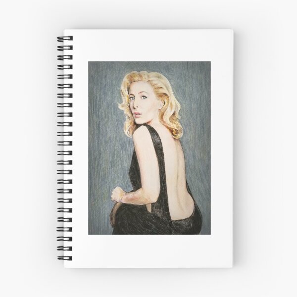 Item preview, Gillian Anderson posando para Marie Claire Original Colored Pencil Drawing designed and sold by storybycorey.