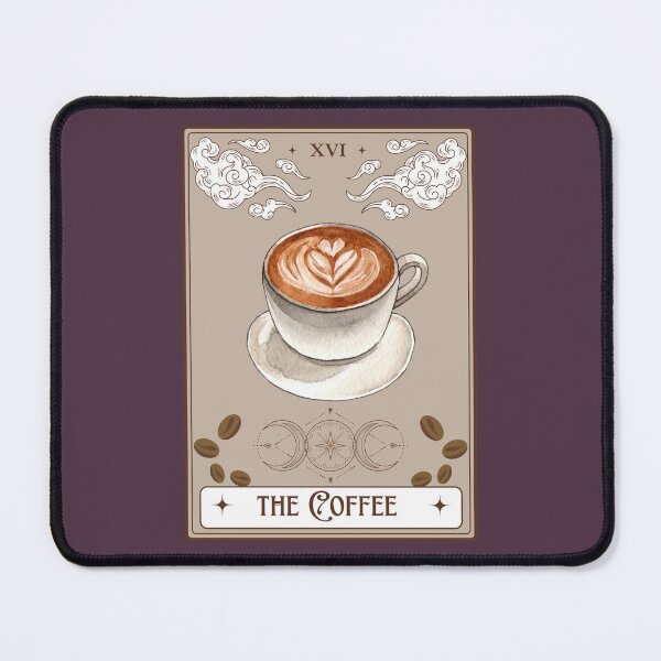 Item preview, Coffee Tarot Card designed and sold by MomentumCloset.
