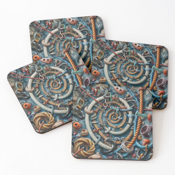 Item preview, Climbing Gear Active Outdoors Inspired Art designed and sold by CDC40.
