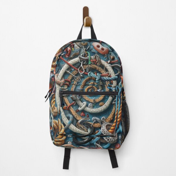 Item preview, Climbing Gear Active Outdoors Inspired Art designed and sold by CDC40.