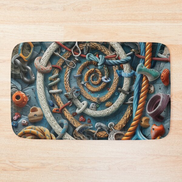Item preview, Climbing Gear Active Outdoors Inspired Art designed and sold by CDC40.