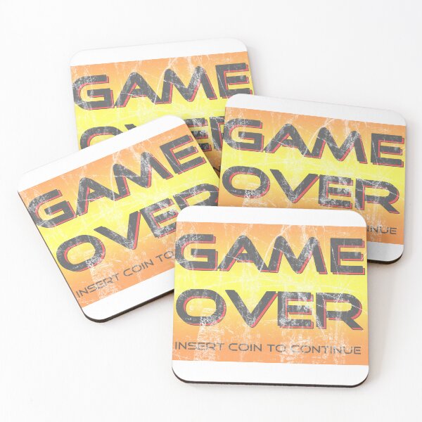 Item preview, Game Over - Insert Coin To Continue designed and sold by CheeseMan01.