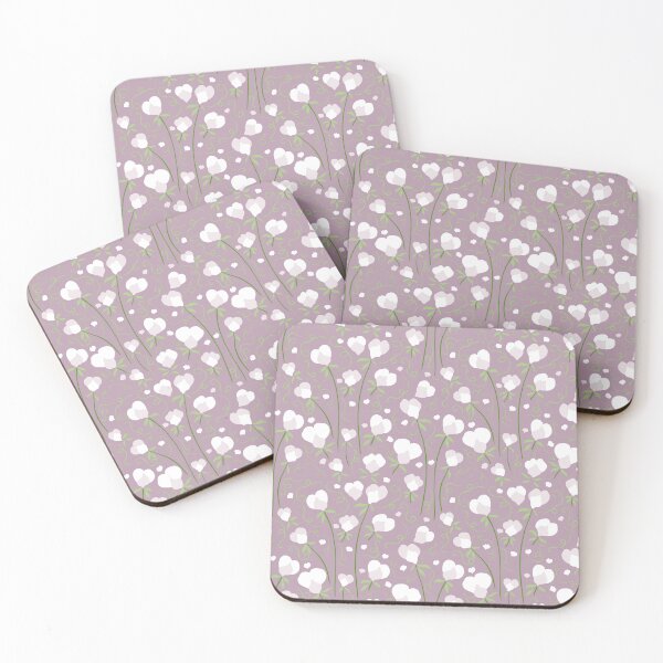 Item preview, Copy of Sweet peas pattern lilac designed and sold by Pixie  Lopi.