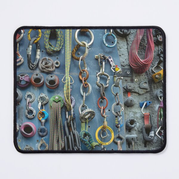 Item preview, Climbing Gear Active Outdoors Inspired Art designed and sold by CDC40.