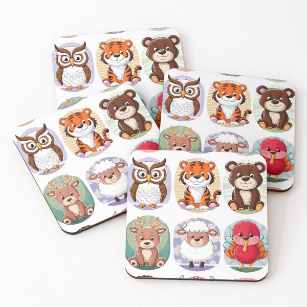 Item preview, Cute animals of the world designed and sold by SaNNty.