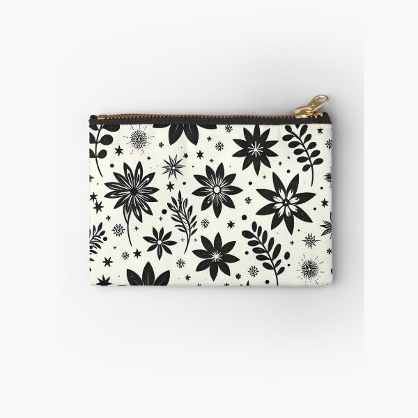Item preview, Black and White Floral Pattern designed and sold by GraphicsClub.