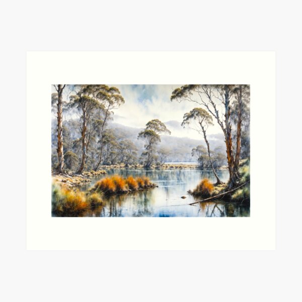 Item preview, Tasmanian Country Side designed and sold by ShaneWalkerArt.