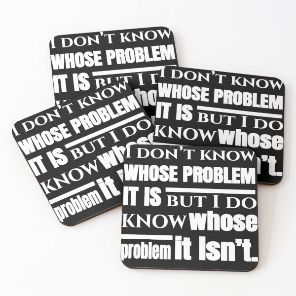 Item preview, Not My Problem designed and sold by Shulibloom.