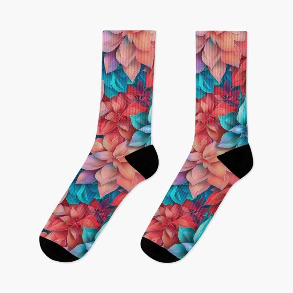 Artikelvorschau, Buntes Blumenmuster entworfen und verkauft von NicolasGlowArt.