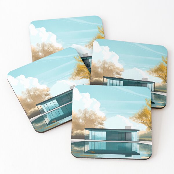 Item preview, Modern Architecture illustration 9 designed and sold by rahuarq.