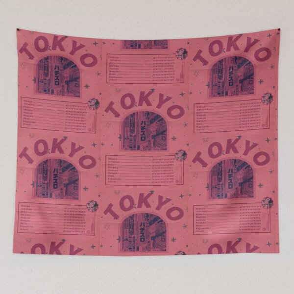 Item preview, Tokyo Japan Coordinates Sakura designed and sold by thelegendofdof.