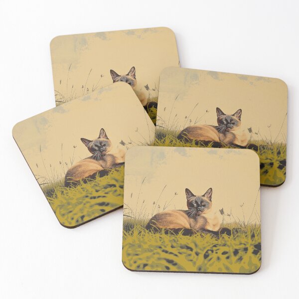 Item preview, Siamese Cat designed and sold by happydadart.