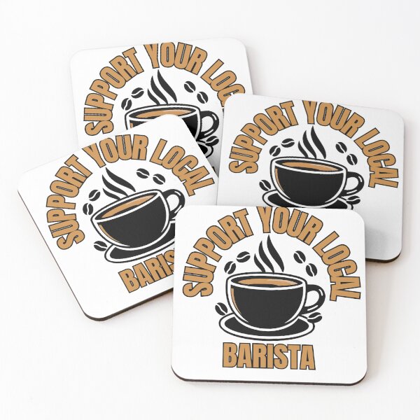 Item preview, Support Your Barista | Aesthetic | High Quality designed and sold by Zibis09.