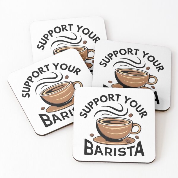 Item preview, Support Your Barista | Aesthetic | High Quality designed and sold by Zibis09.