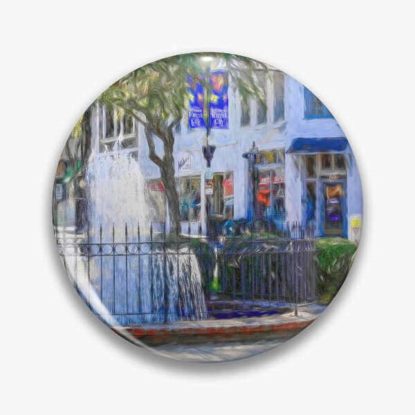 Item preview, Forest City North Carolina Main Street Painting designed and sold by CarolRMontoya.