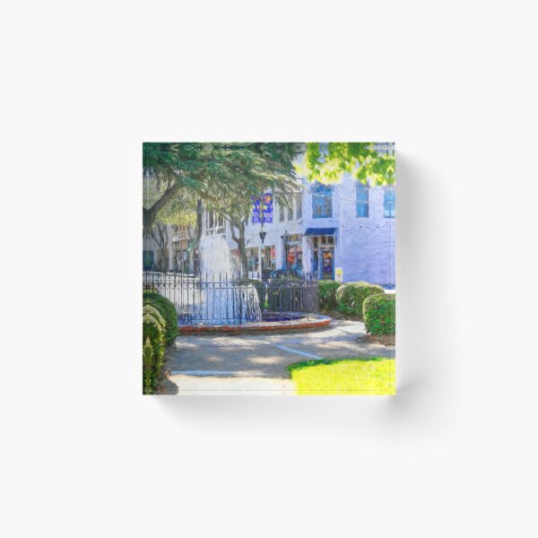 Item preview, Forest City North Carolina Main Street Painting designed and sold by CarolRMontoya.
