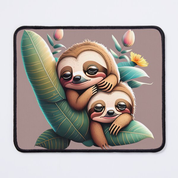 Item preview, Adorable sleepy Sloths, Sloth in Jungle, Kawaii Sloth t-shirt  designed and sold by KreativKulture.
