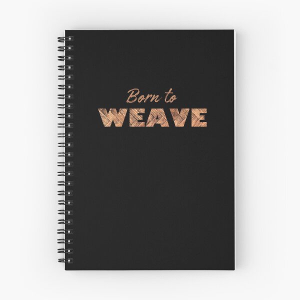 Aperçu de l'œuvre Vannerie Cadeaux Born to Weave pour tisserands créée et vendue par alczar.