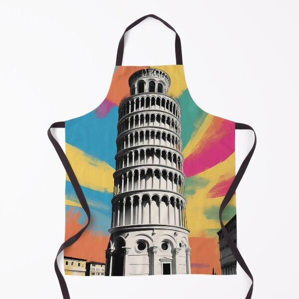 Item preview, Pisa, Italy, design in pop art style designed and sold by CreativeSparkzz.