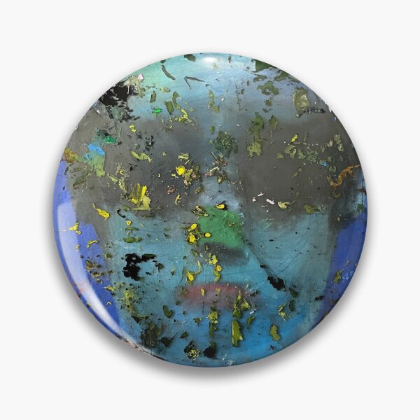 Item preview, Blue Abstract Face designed and sold by Gela Mikava.