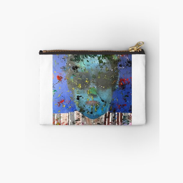 Item preview, Blue Abstract Face designed and sold by Gela Mikava.