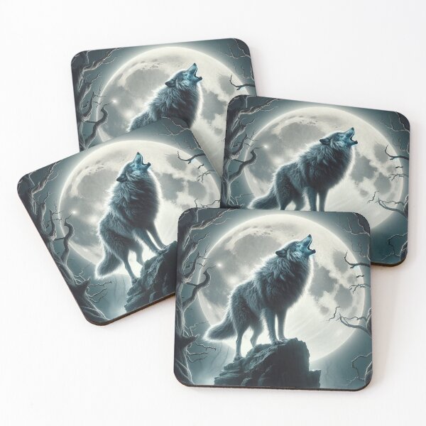 Item preview, Mystical Moonnight Wolf designed and sold by Cerberus-Art.
